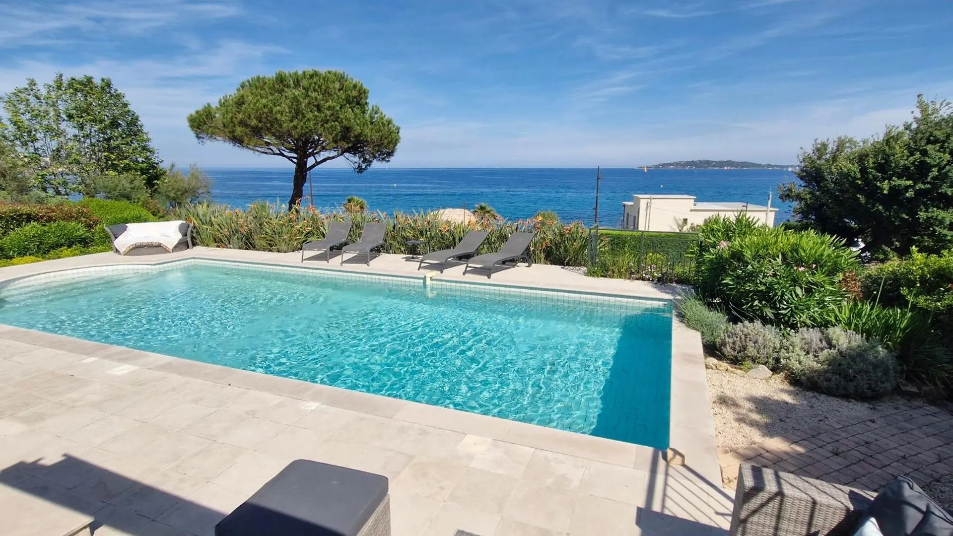 Villa 5 Pieces + T2, Piscine, Clim, Bord De Mer, 10-12 Pers - Fr-1-780-3 サント・マキシム